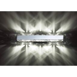 Netlighting Galaxy Horizontal Wall Lamp 3W LED 6000K Polished ChromeCrystal in Grey - thumbnail 2