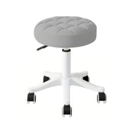 FORGEVIO Grey Salon Chair, Height‑Adjustable Lift for Beauty Salon - thumbnail 5