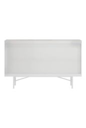 Living and Home 6-Drawer Freestanding Striped Storage Cabinet in White - thumbnail 3