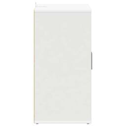 Berkfield Home Shoe Cabinet White 60x35x70 cm Engineered Wood - Size: 60 x 35 x 70 cm - thumbnail 8