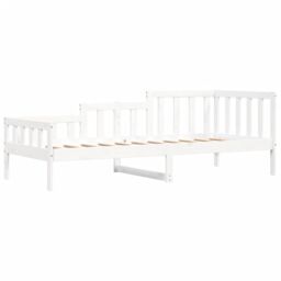 Berkfield Home Day Bed White 90x200 cm Solid Wood Pine - thumbnail 5