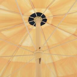 Berkfield Home Harmful Beach Umbrella Natural 300 cm Hawaii Style - thumbnail 4