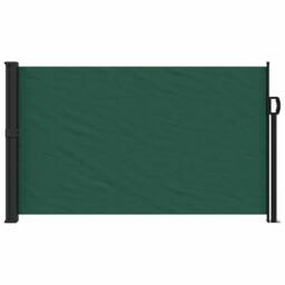 Berkfield Home Retractable Side Awning Dark Green 120x500 cm