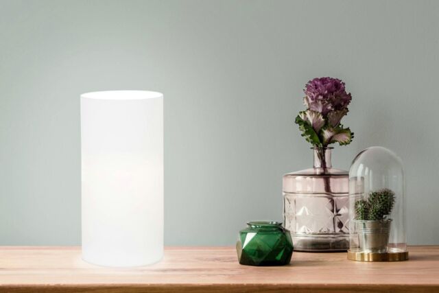 Eglo Geo Matte Glass Table Lamp in White - image 1