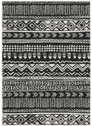 THE RUGS Reversible Outdoor Rugs in Aztec Design Duo Weave Collection in Blue - Size: 120 cm x 170 cm - thumbnail 2