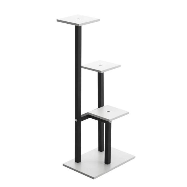 KORVIXA 3 Tier Plant Display Stand Indoor Outdoor Garden Flower Pot Shelf Rack - image 1