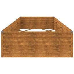 Berkfield Home Garden Raised Bed 291x100x36 cm Corten Steel in Brown - Size: 291 x 100 x 36 cm - thumbnail 5