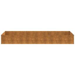 Berkfield Home Garden Raised Bed 291x100x36 cm Corten Steel in Brown - Size: 291 x 100 x 36 cm - thumbnail 4