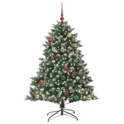 Berkfield Home Modern Artificial Christmas Tree with Stand Green 105 x 105 x 150 cm
