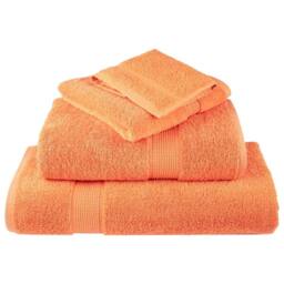 Berkfield Home Premium Shower Towels SOLUND 10 pcs Orange 70x140 cm 600 gsm - thumbnail 4