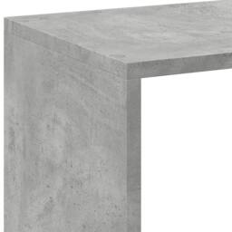 Berkfield Home Room Divider Bookcase Concrete Grey 102x29x103.5 cm Engineered Wood - thumbnail 9
