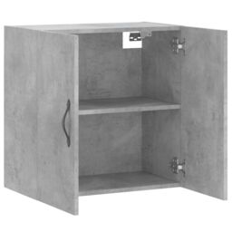Berkfield Home Wall Cabinet Concrete Grey 60x31x60 cm Engineered Wood - Size: 60 x 31 x 60 cm - thumbnail 6