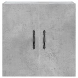 Berkfield Home Wall Cabinet Concrete Grey 60x31x60 cm Engineered Wood - Size: 60 x 31 x 60 cm - thumbnail 5