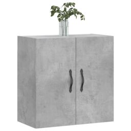 Berkfield Home Wall Cabinet Concrete Grey 60x31x60 cm Engineered Wood - Size: 60 x 31 x 60 cm - thumbnail 3