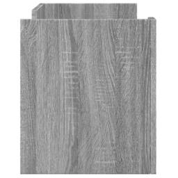 Berkfield Home TV Cabinet Grey Sonoma 80x35x40 cm Engineered Wood - Size: 80 x 35 x 40 cm - thumbnail 5