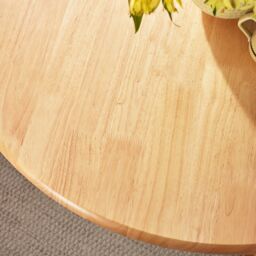 FurnitureboxUK Bude Round Wooden Dining Table & 4 Belgravia Chairs in Light Oak - Size: 4 Person - thumbnail 3