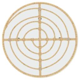 Berkfield Home Beautiful 3 Piece Garden Dining Set Poly Rattan in Light Tan - thumbnail 9