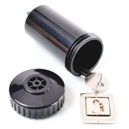 mysmartbuy Sprinkler Head Design Key Holder - Outdoor Garden Secret Key Safe in Black - thumbnail 4