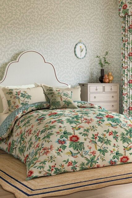 Sanderson 'Lophura' Cotton Duvet Cover Set - Size: Super King - image 1