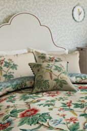 Sanderson 'Lophura' Cotton Duvet Cover Set - Size: Super King - thumbnail 2