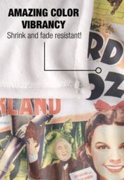 Warner Brothers The Wizard Of Oz Officially Licensed Silky Touch Super Soft Throw Blanket 152 x 127 cm in White - thumbnail 4