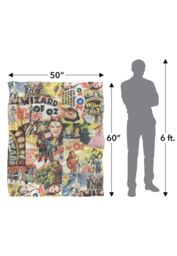 Warner Brothers The Wizard Of Oz Officially Licensed Silky Touch Super Soft Throw Blanket 152 x 127 cm in White - thumbnail 5