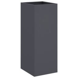 Berkfield Home Planter Anthracite 32x29x75 cm Steel in Charcoal - Size: 32 x 29 x 75 cm - thumbnail 6