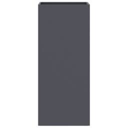 Berkfield Home Planter Anthracite 32x29x75 cm Steel in Charcoal - Size: 32 x 29 x 75 cm - thumbnail 5
