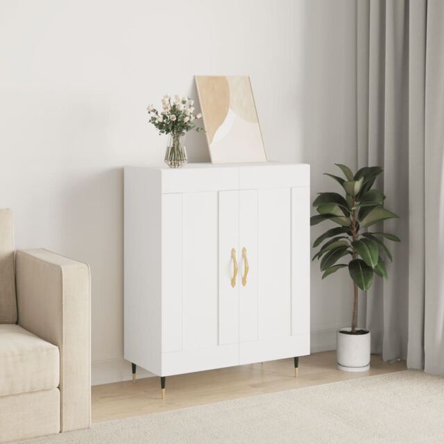 Berkfield Home Sideboard White 69.5x34x90 cm Engineered Wood - image 1
