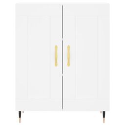 Berkfield Home Sideboard White 69.5x34x90 cm Engineered Wood - thumbnail 5