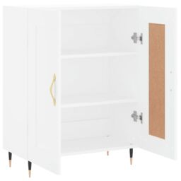 Berkfield Home Sideboard White 69.5x34x90 cm Engineered Wood - thumbnail 6