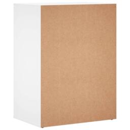 Berkfield Home Sideboard White 60x39x80 cm Engineered Wood - Size: 60 x 39 x 80 cm - thumbnail 8
