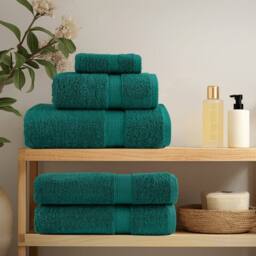 Berkfield Home Premium Sauna Towels SOLUND 10 pcs Green 80x200 cm 600 gsm