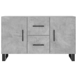 Berkfield Home Sideboard Concrete Grey 100x36x60 cm Engineered Wood - Size: 100 x 36 x 60 cm - thumbnail 6