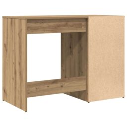 Berkfield Home Desk Artisan Oak 100x49x75 cm Engineered Wood in Brown - Size: 100 x 49 x 75 cm - thumbnail 7
