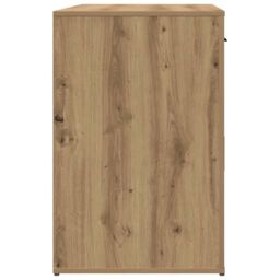 Berkfield Home Desk Artisan Oak 100x49x75 cm Engineered Wood in Brown - Size: 100 x 49 x 75 cm - thumbnail 6