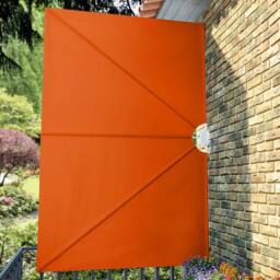 Berkfield Home Collapsible Terrace Side Awning Terracotta 300x200 cm - thumbnail 4