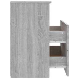 Berkfield Home Bed Cabinet Grey Sonoma 50x32x60 cm - Size: 50 x 32 x 60 cm - thumbnail 7