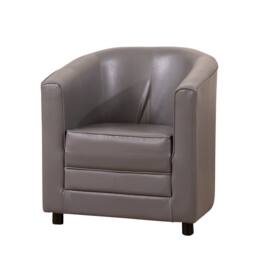 Artemis Home Aspen Tub Chair in Grey - thumbnail 2