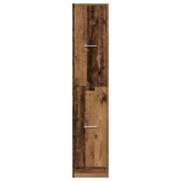 Berkfield Home Apothecary Cabinet Old Wood 30x41x144.5 cm Engineered Wood in Brown - thumbnail 5