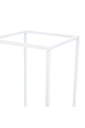 Living and Home 21x21x40cm White Detachable Metal Geometric Flower Stand Wedding Centrepieces Aisle Decor for Ceremony, Gardens & Events - thumbnail 7