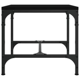 Berkfield Home Side Tables 2 pcs Black 40x40x35 cm Engineered Wood - Size: 40 x 40 x 35 cm - thumbnail 6