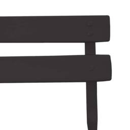 Berkfield Home Outdoor Chairs Anthracite Metal Standard Foldable in Black - thumbnail 9