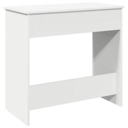 Berkfield Home Desk White 80x40x75 cm Engineered Wood - Size: 80 x 40 x 75 cm - thumbnail 7