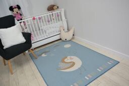 RugsX Loko Rug in Blue - Size: 120 cm x 170 cm - thumbnail 2