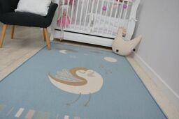 RugsX Loko Rug in Blue - Size: 120 cm x 170 cm - thumbnail 4