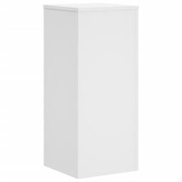 Berkfield Home Plant Stands 2 pcs White 30x30x70 cm Engineered wood - Size: 30 x 30 x 70 cm - thumbnail 7