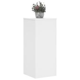 Berkfield Home Plant Stands 2 pcs White 30x30x70 cm Engineered wood - Size: 30 x 30 x 70 cm - thumbnail 1
