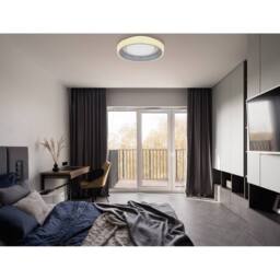 Netlighting Tabano Semi Ceiling Light White LED Dimmable 3000 6000K Remote Control - thumbnail 6