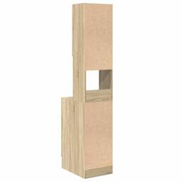 Berkfield Home Kitchen Cabinet Sonoma Oak 35x50x180 cm Engineered Wood in Beige - Size: 35 x 50 x 180 cm - thumbnail 8